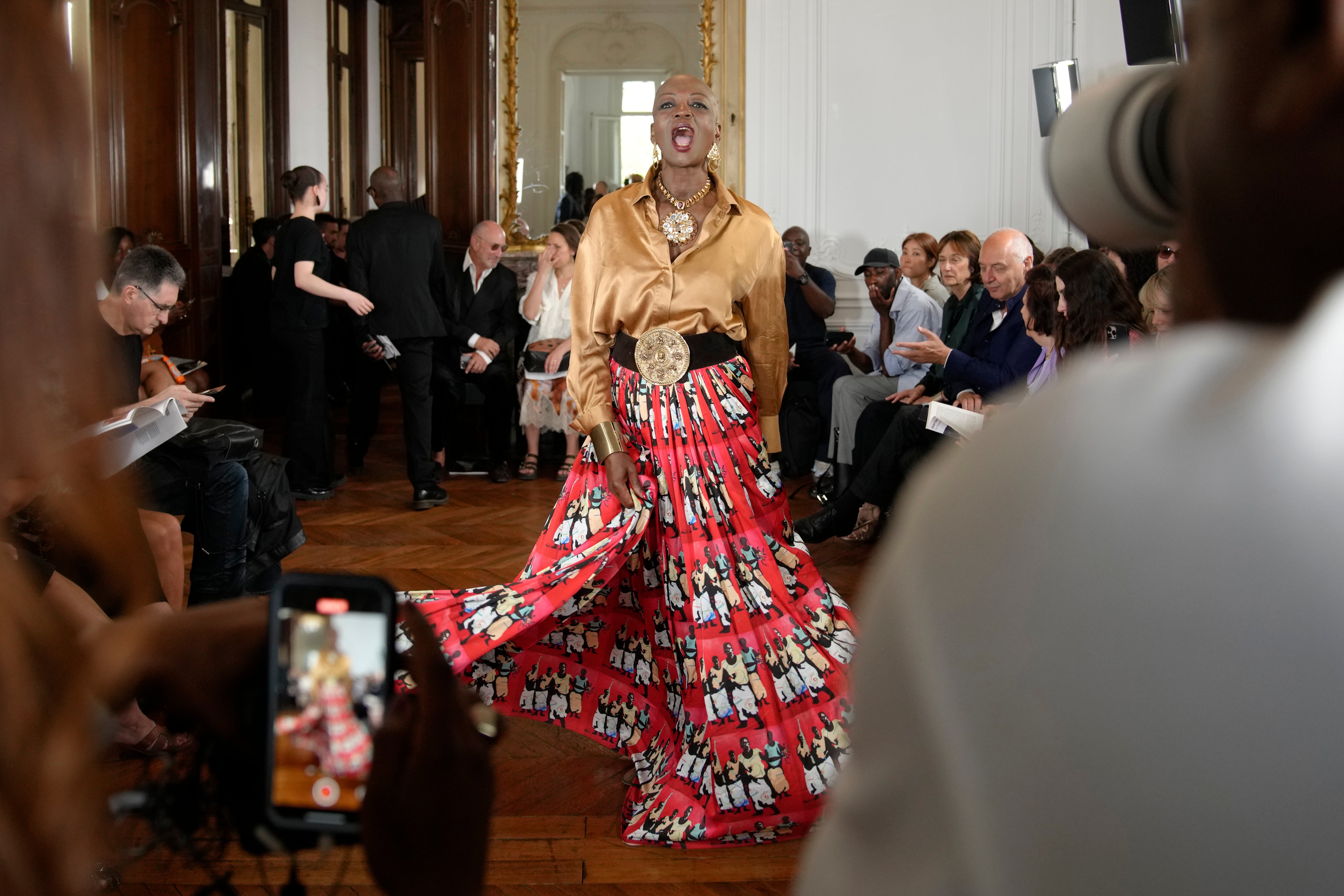 France Haute Couture Fashion F/W 2024 Imane Ayissi