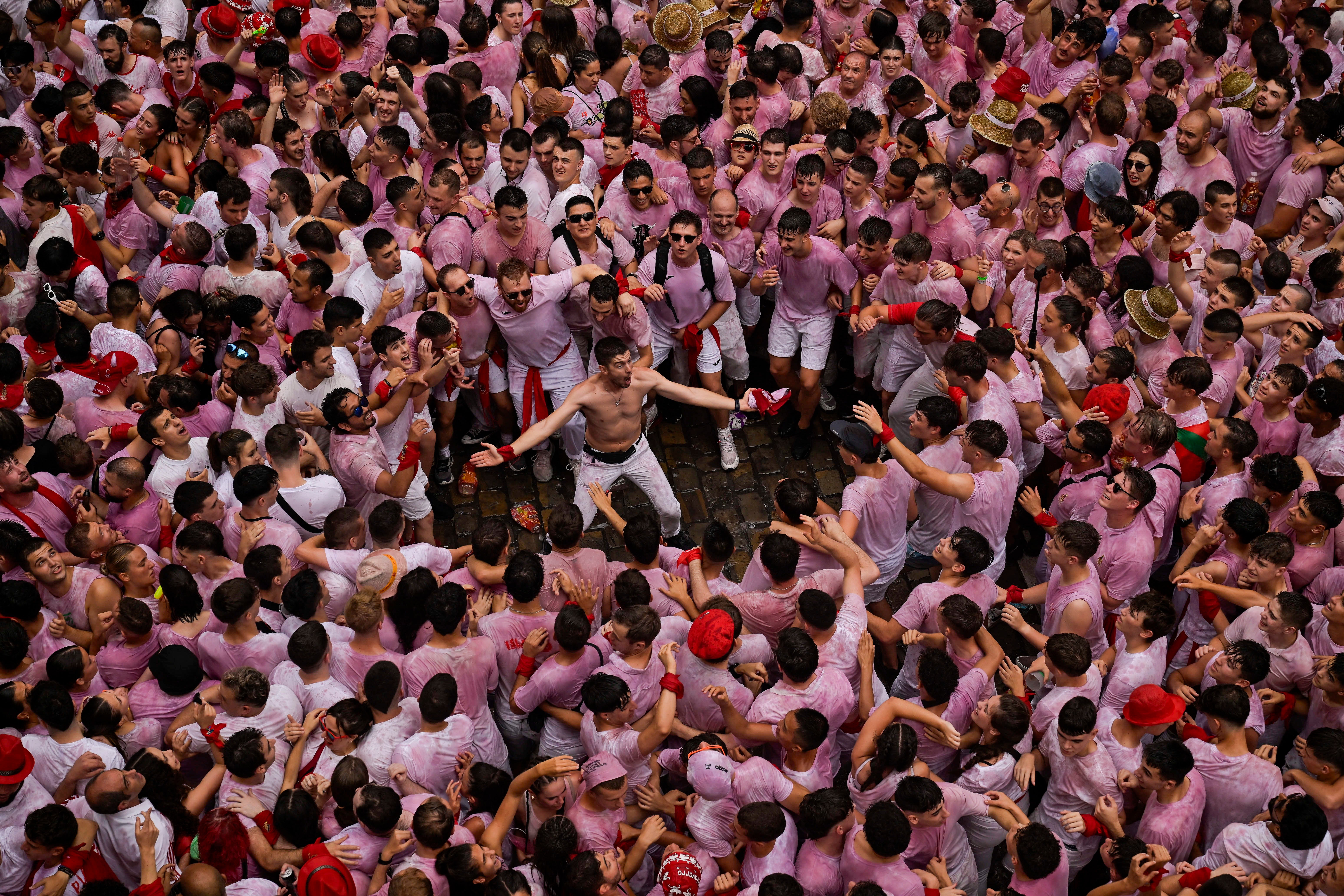 Spain Running of the Bulls