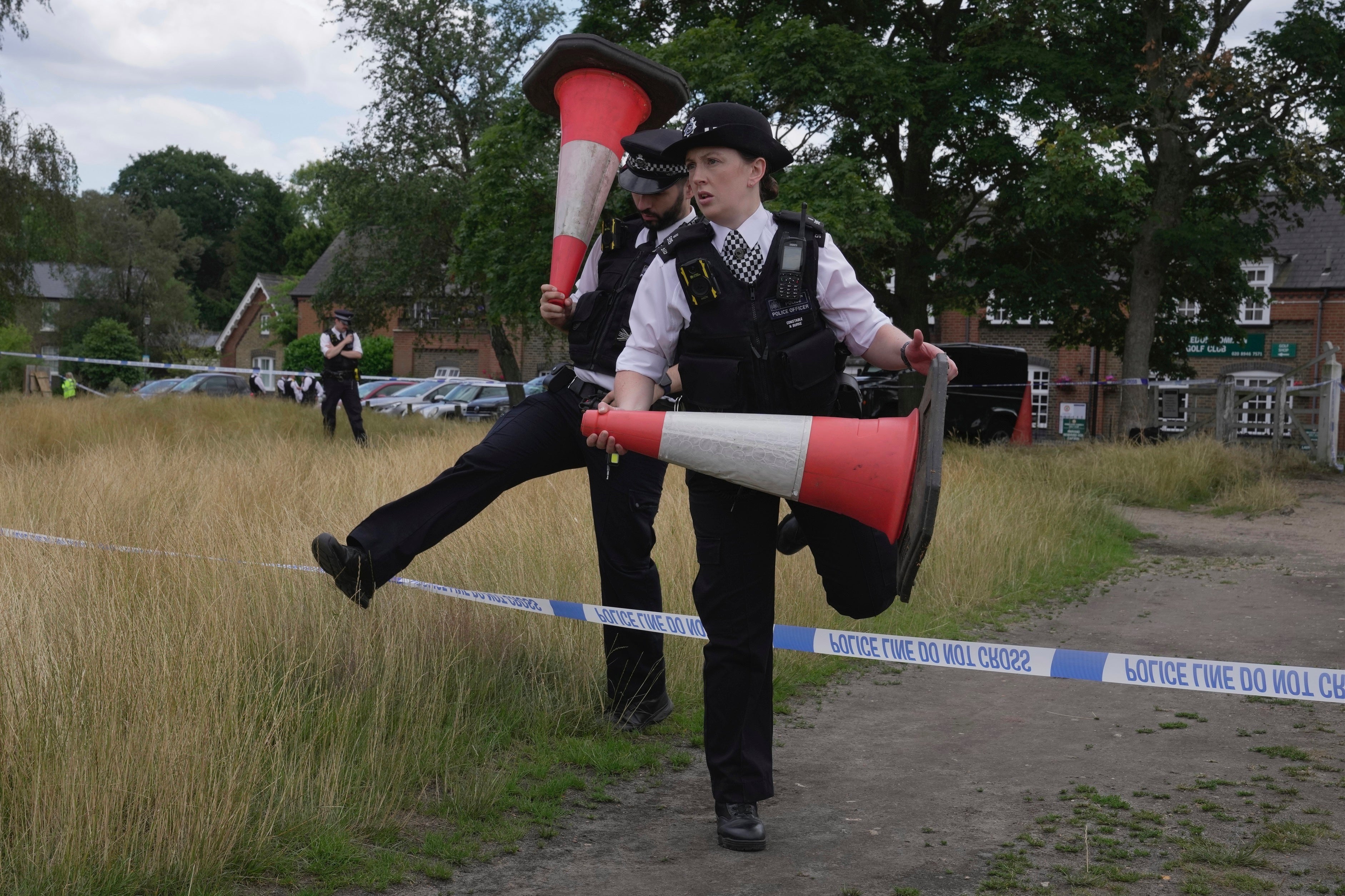 Britain Wimbledon Car Incident