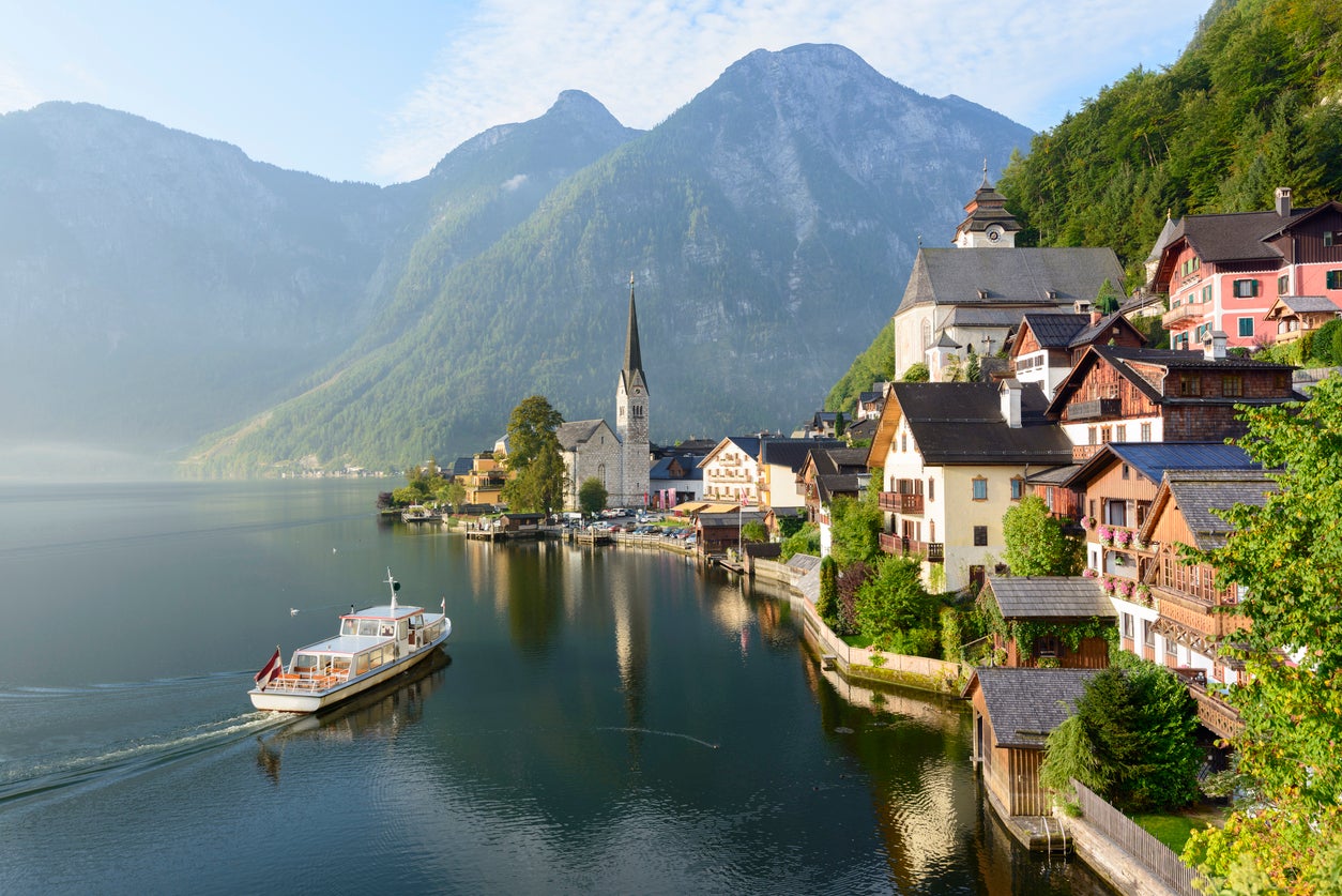 Hallstatt is one of the most idyllic towns in the Austrian Lake District