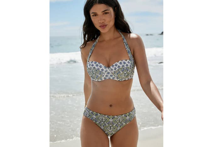 Next green woodblock bikini