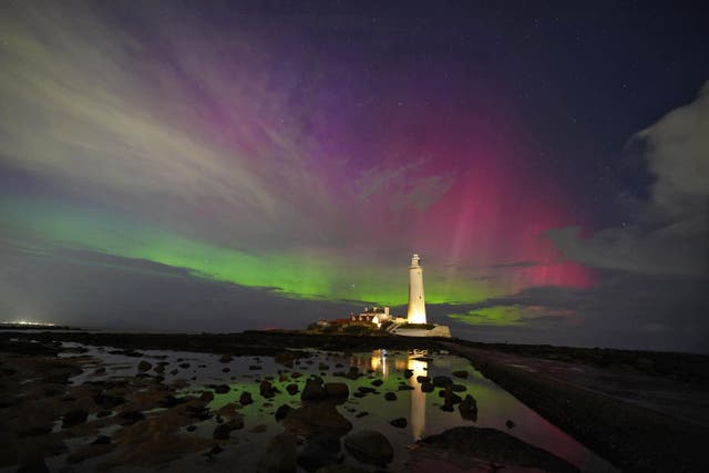 The Northern lights may be visible from July 6 to July 8 (Owen Humphreys/PA)