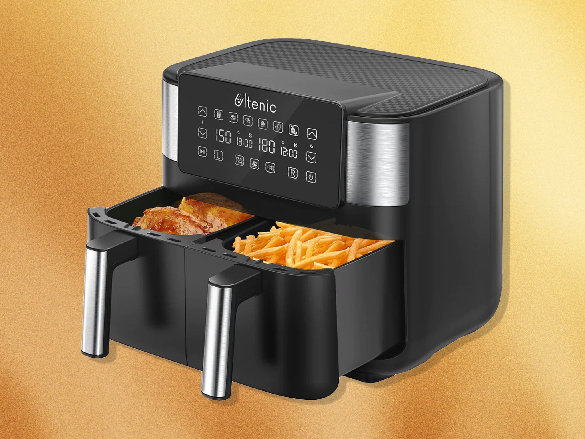 We’ve used this air fryer to cook everything from chicken nuggets and chips to butternut squash and burgers