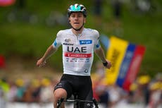 Tadej Pogacar makes Tour de France statement with stage six win