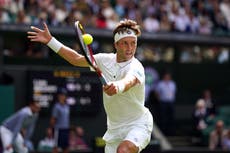 Britain’s Liam Broady stuns fourth seed Casper Ruud in five sets on Centre Court