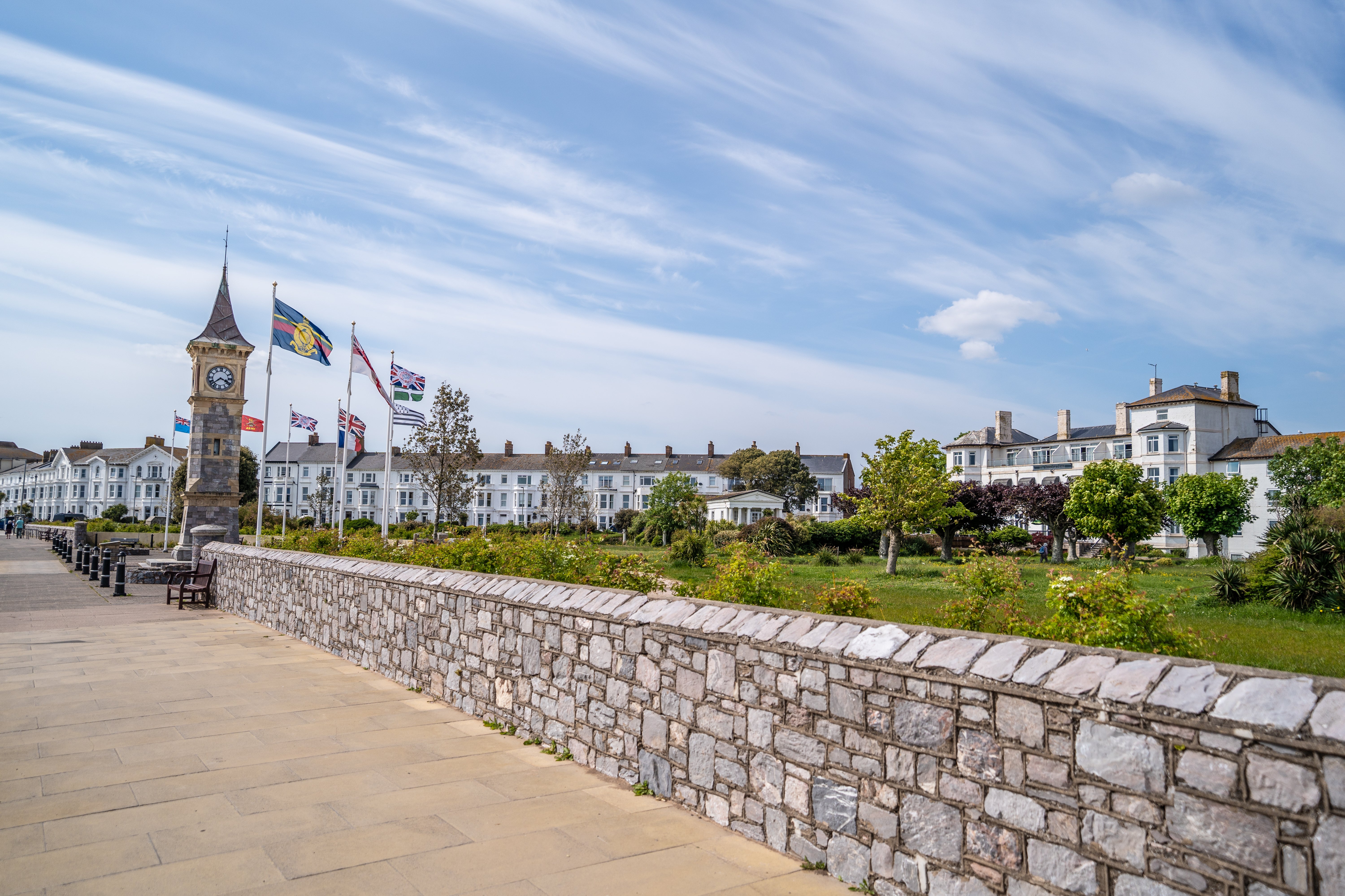 Exmouth’s picturesque promenade