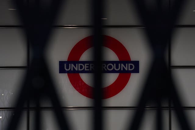The RMT said hundreds of jobs are set to be axed, affecting Tube stations and maintenance (Jonathan Brady/PA)