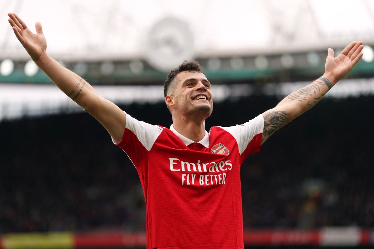 Granit Xhaka departs Arsenal on busy day at the Emirates