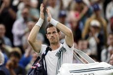 What time will Andy Murray play today?