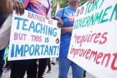 Pupils and parents face more disruption as teachers strike over pay