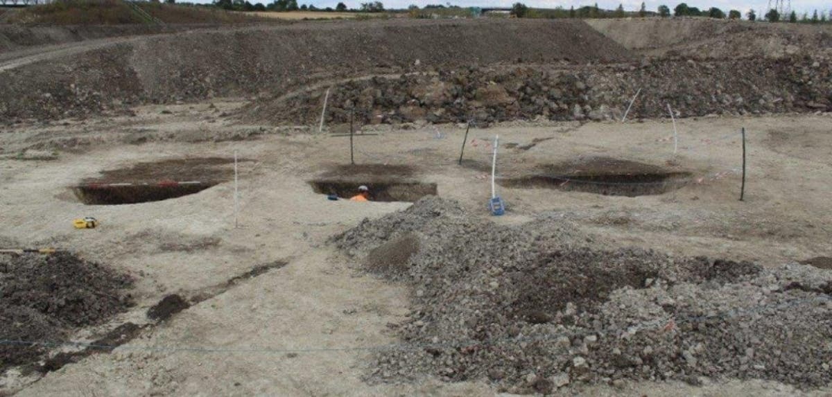 Archaeologists discover 25 mysterious large pits dotting London countryside