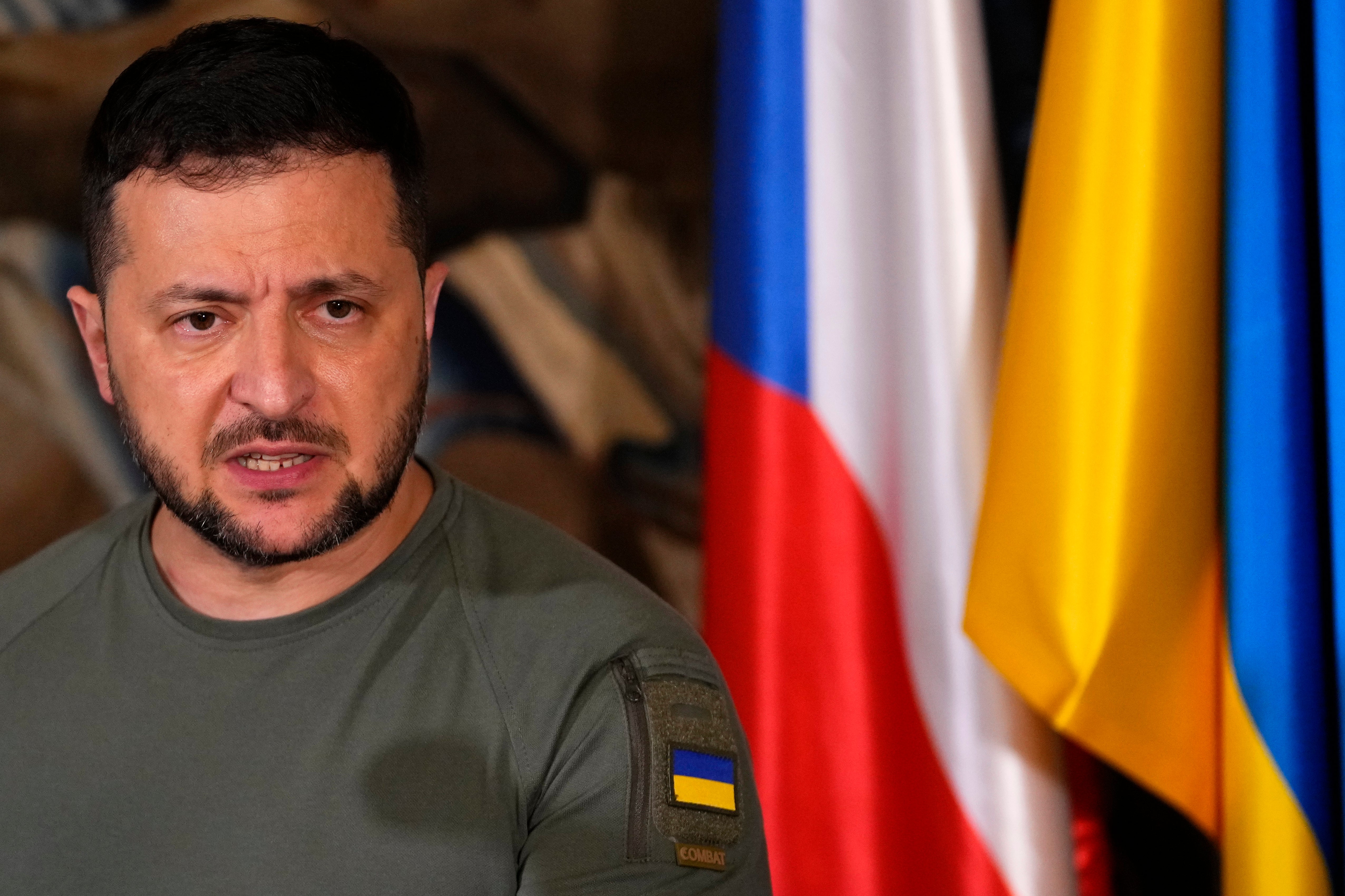 Ukraine’s president Volodymyr Zelensky is pushing for Nato acceptance