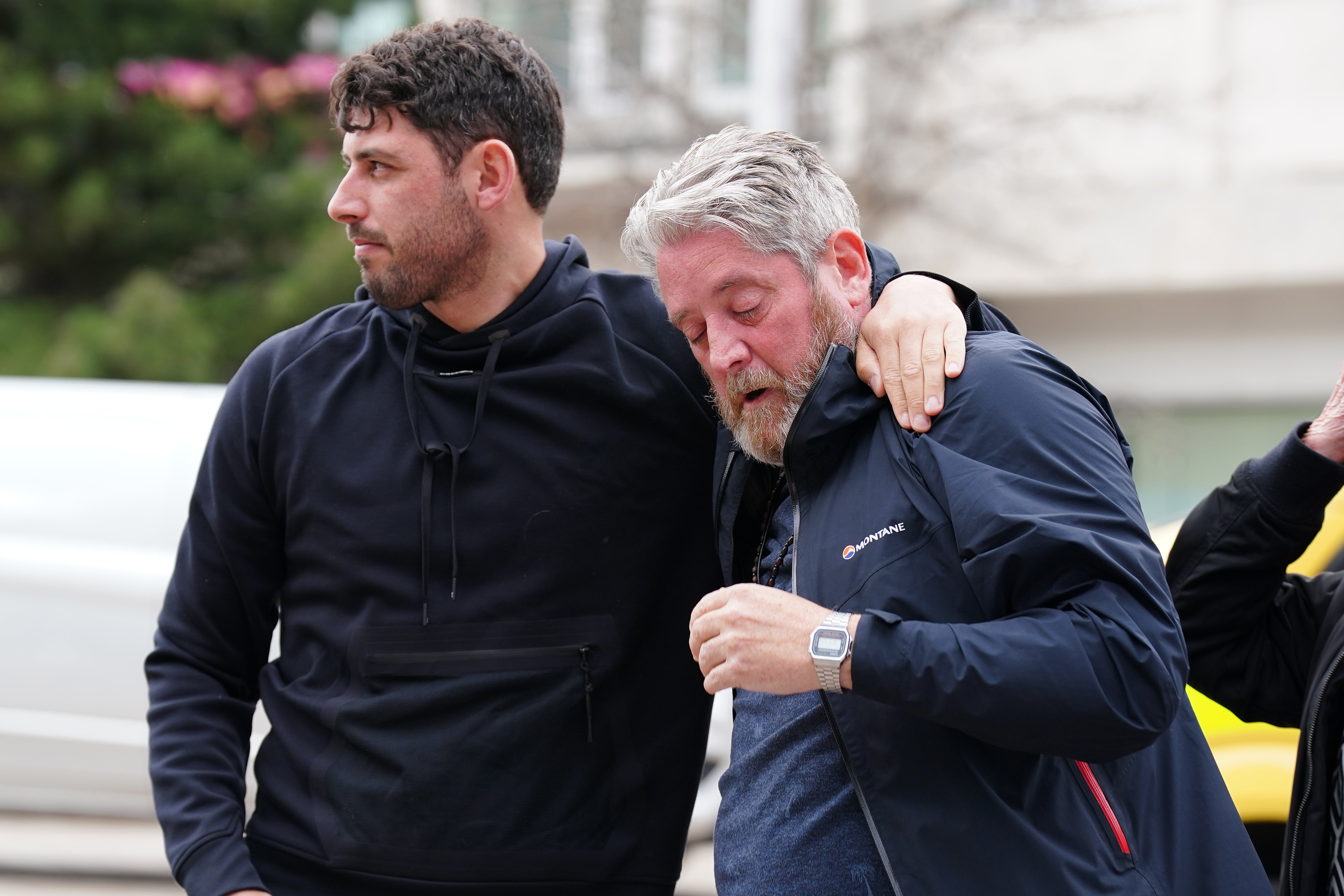 Mr Edwards called her killer a ‘coward’ as he was led from the dock