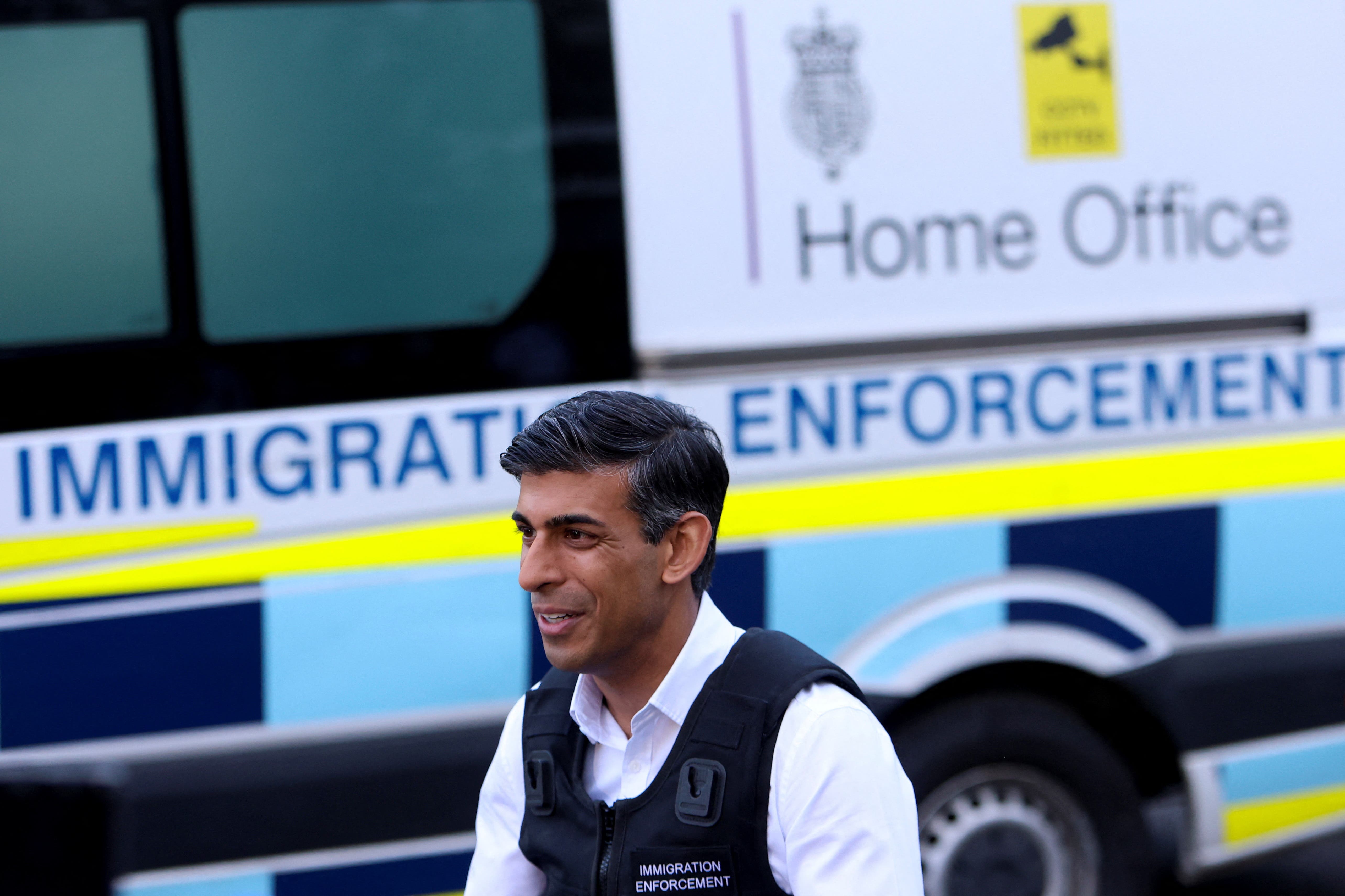 Prime Minister Rishi Sunak is not aware of migration proposals put forward to his predecessor, No 10 said (Susannah Ireland/PA)