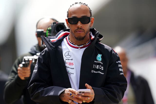 Lewis Hamilton has pledged to tone down his frustration on team radio (David Davies/PA)