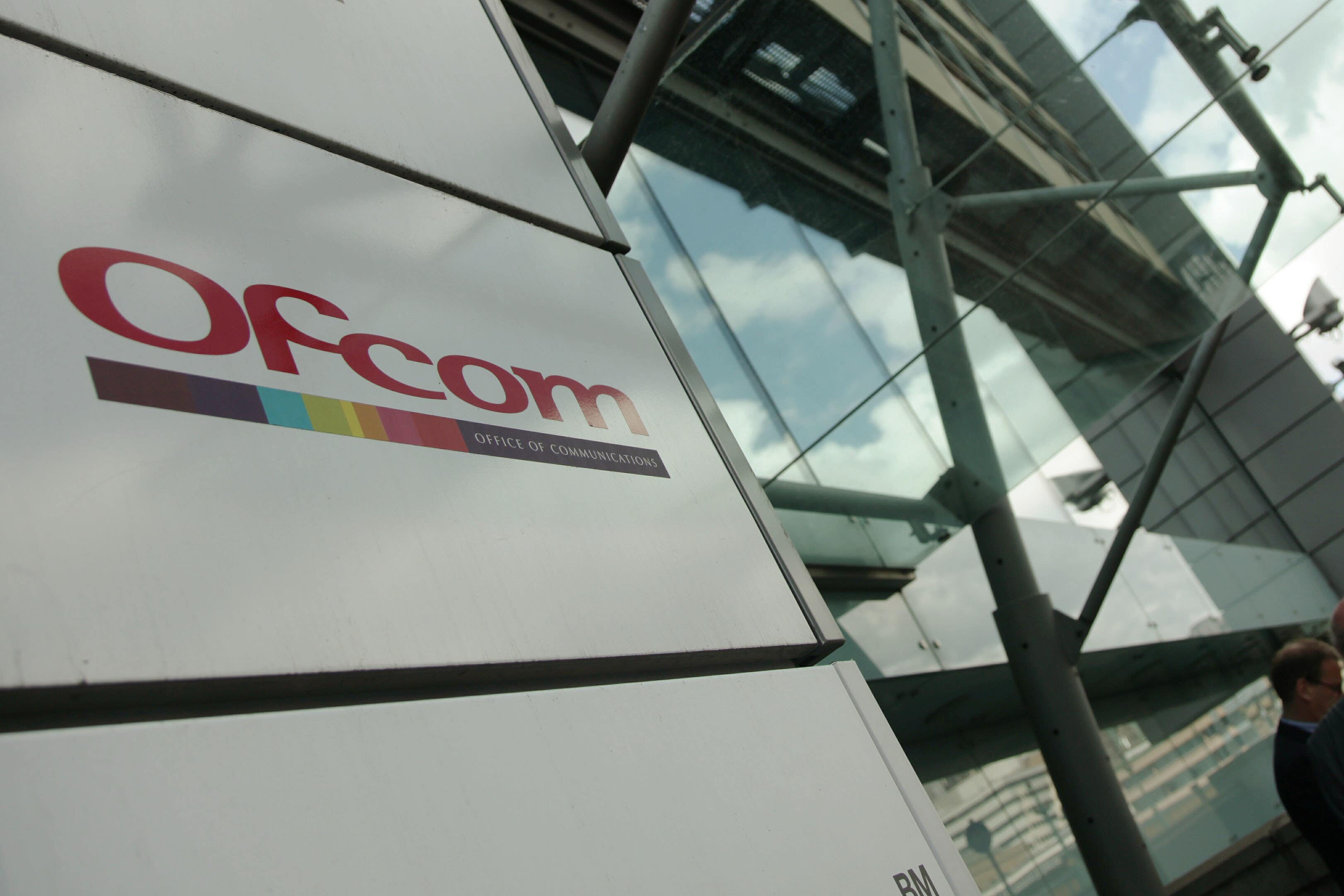 Ofcome has launched an investigation into GB News (Office of Communications) in Southwark, London. (Yui Mok/PA)