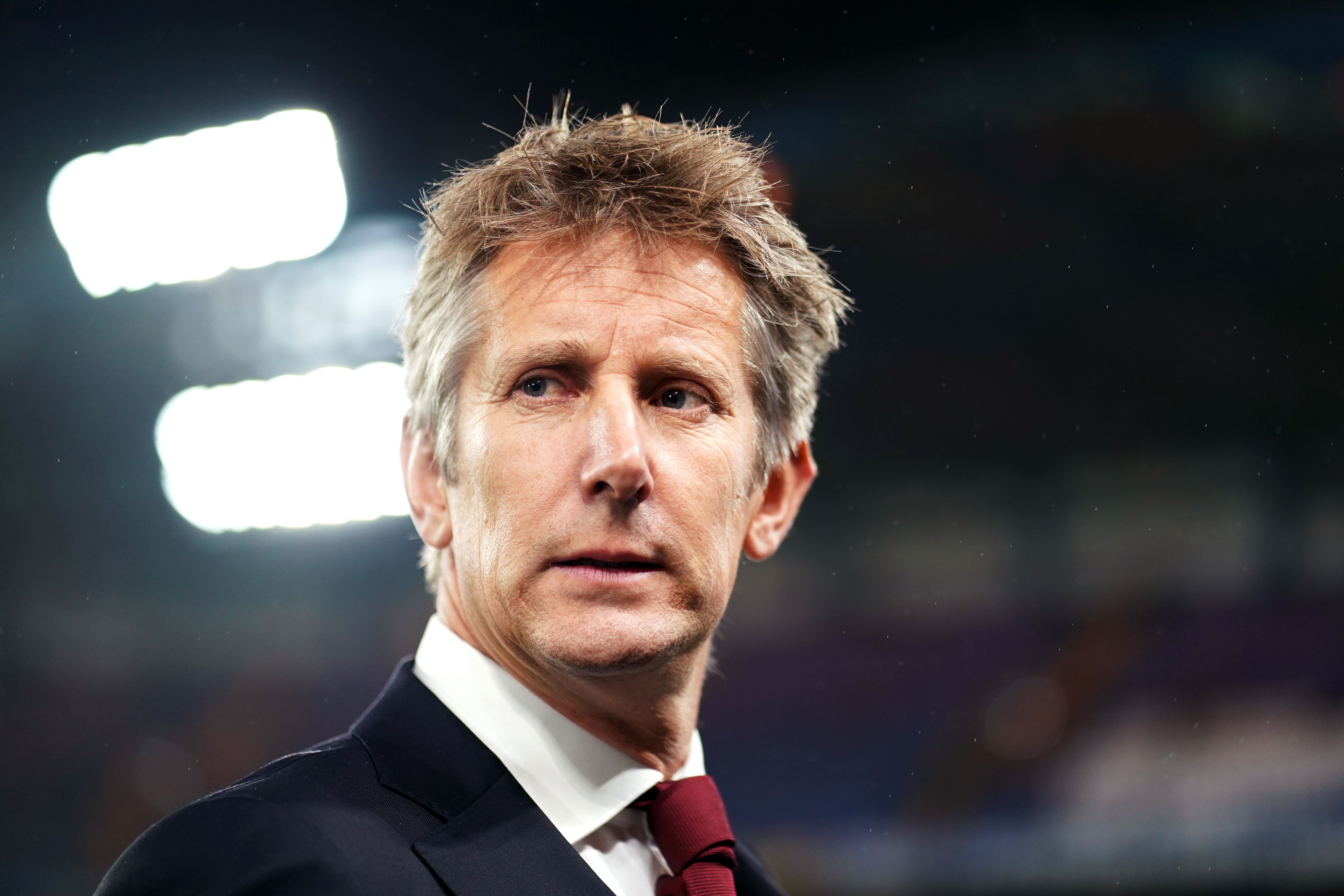 Edwin van der Sar is in a stable condition after being taken to intensive care (John Walton/PA)