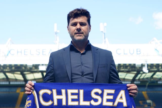 Mauricio Pochettino says Chelsea cannot expect patience as they look to move on from last season (James Manning/PA)