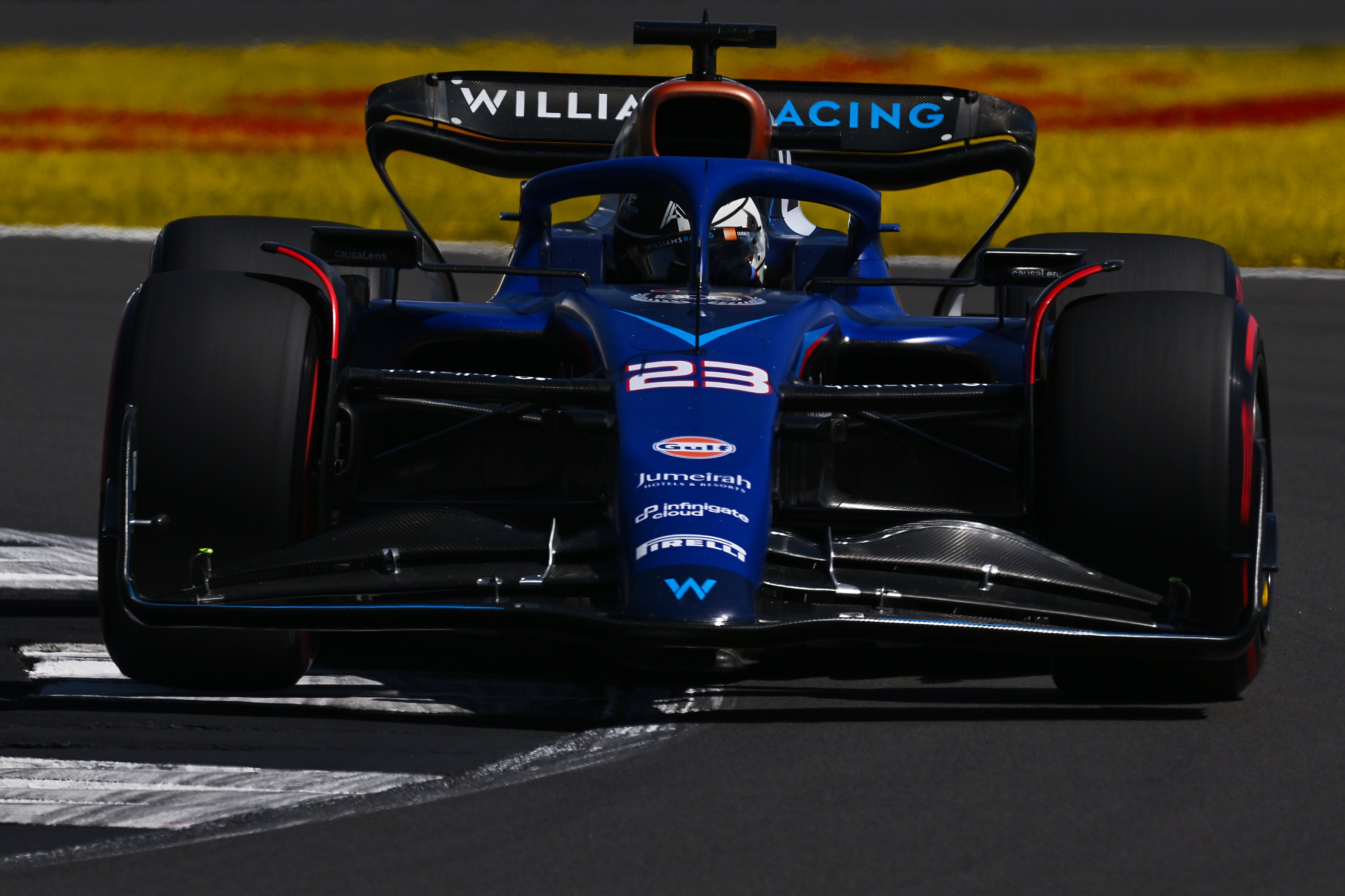 Alex Albon impressed for Williams in practice on Friday