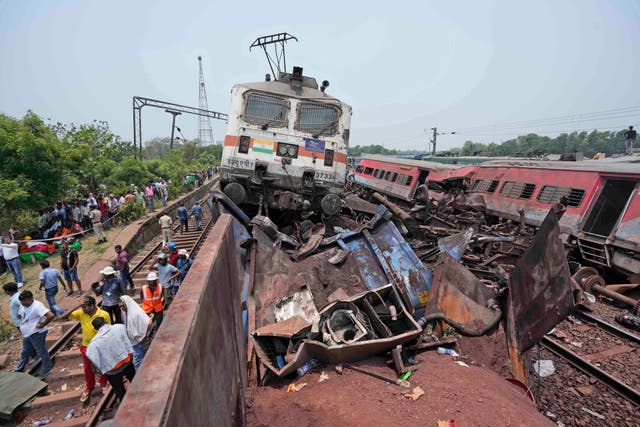<p>India Train Crash</p>