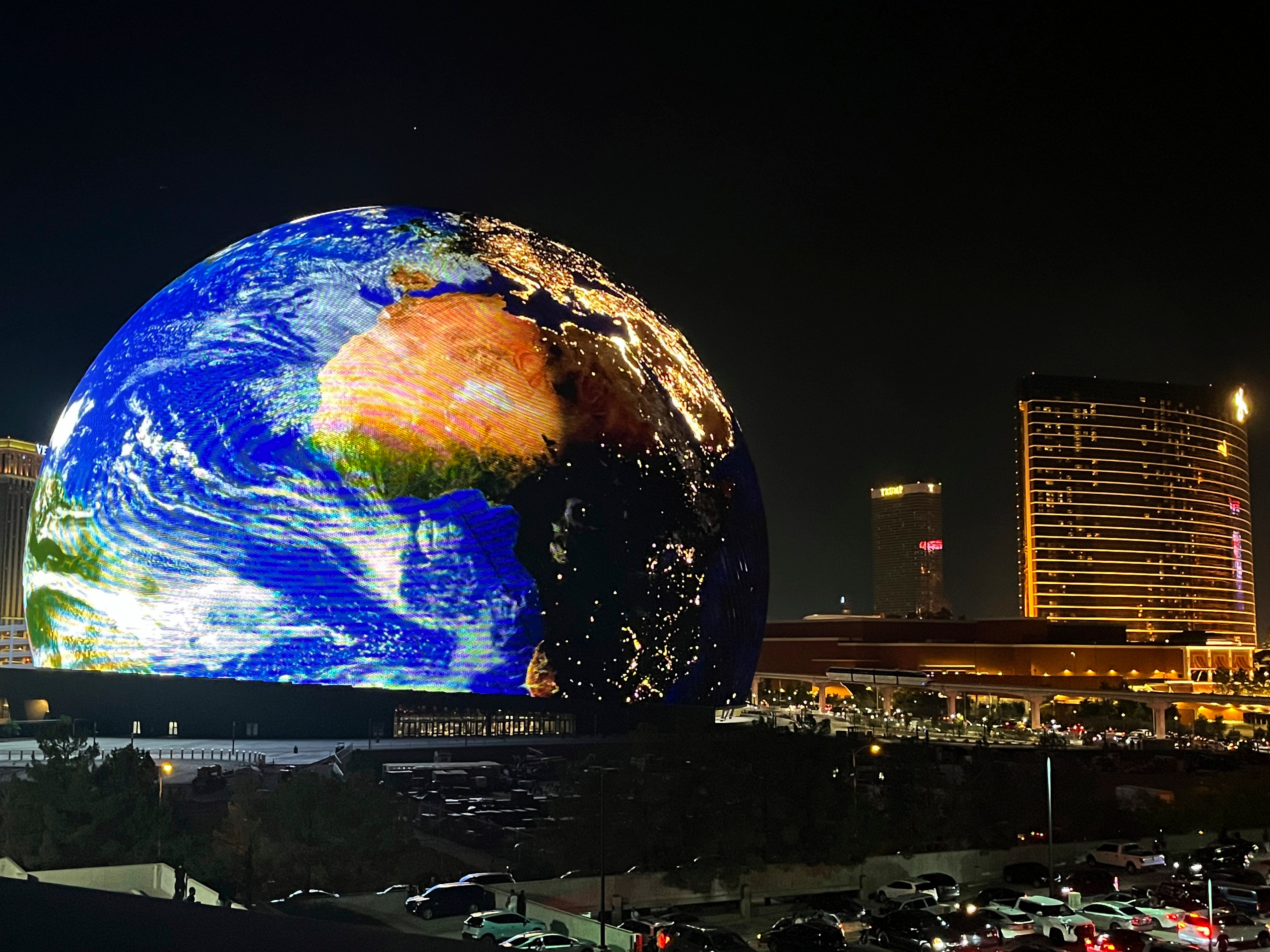 The giant illuminated MSG Sphere arena in Las Vegas could be given the green light to be built in Stratford, east London