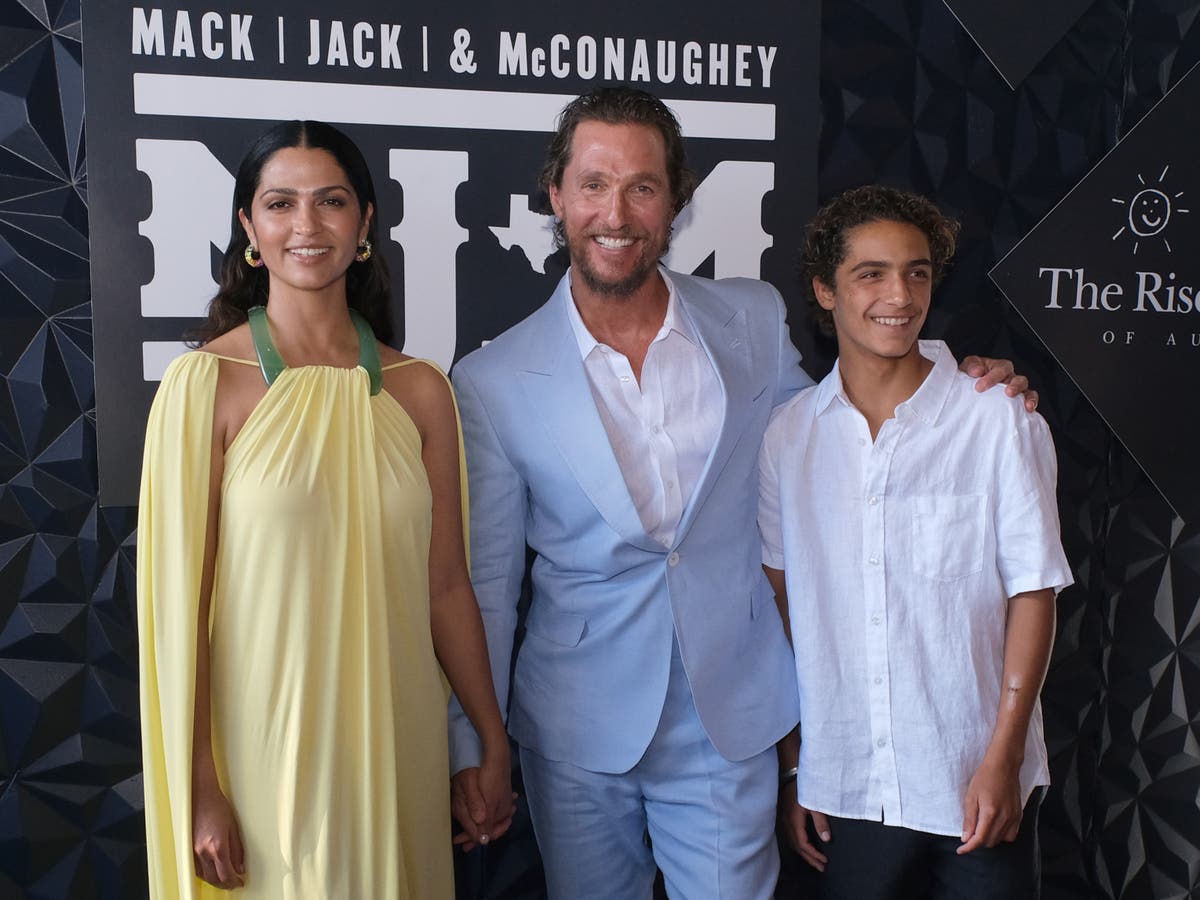 Matthew McConaughey and Camila Alves ‘nervous’ about teen son’s social ...
