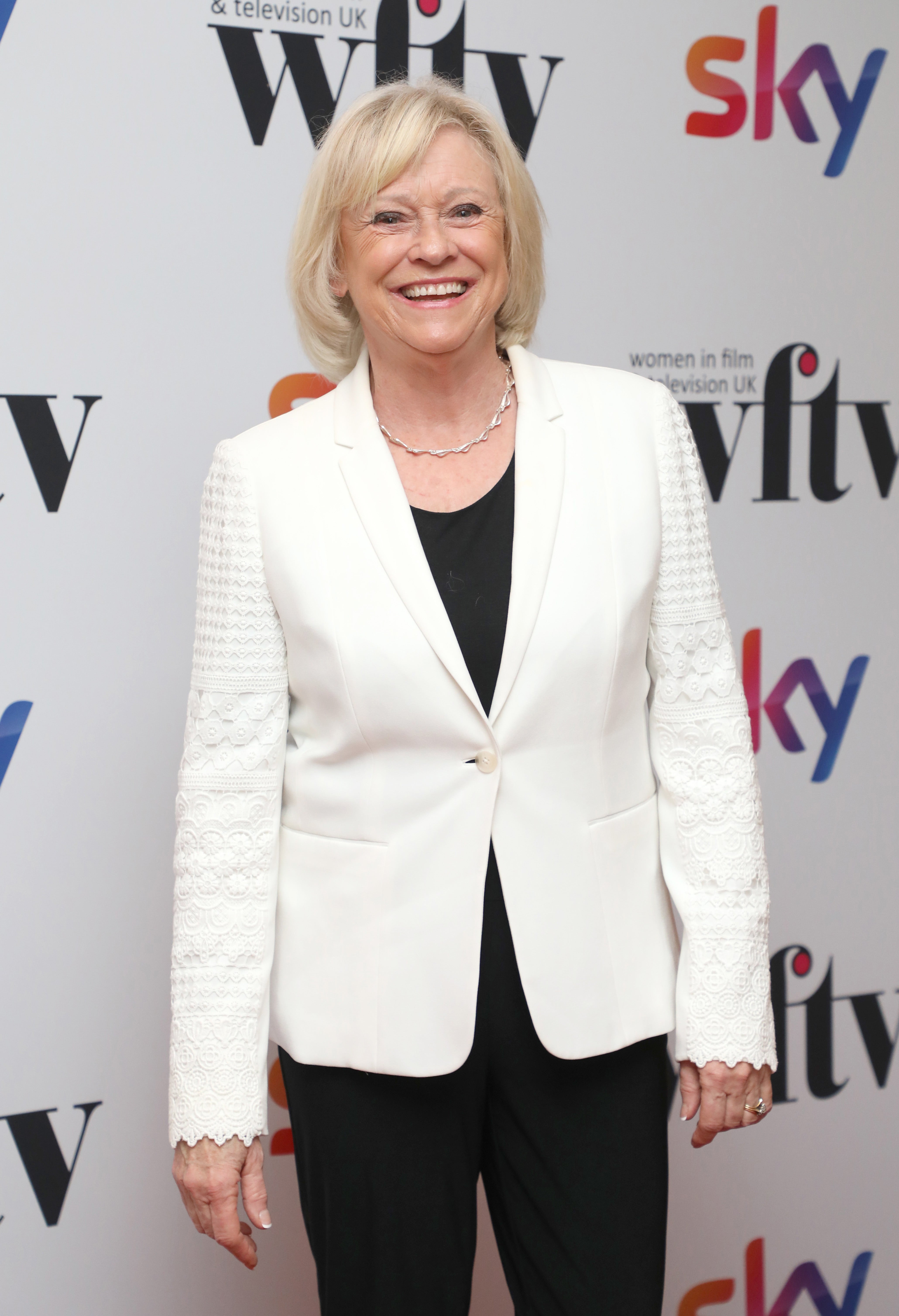 Sue Barker attends the "Sky Women In Film And TV Awards" 2022 at the London Hilton on December 02, 2022