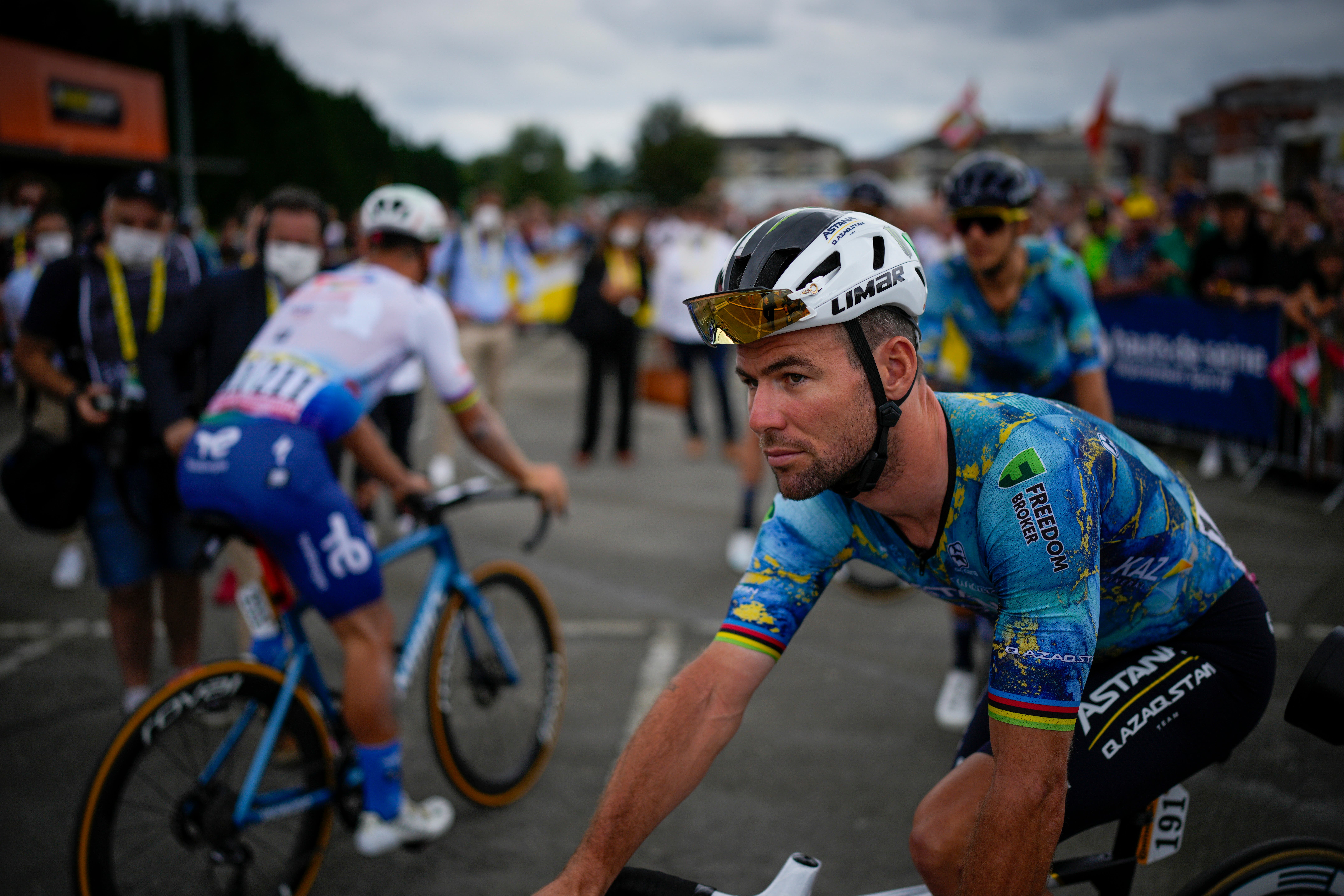 Mark Cavendish crashed out of last year’s Tour de France