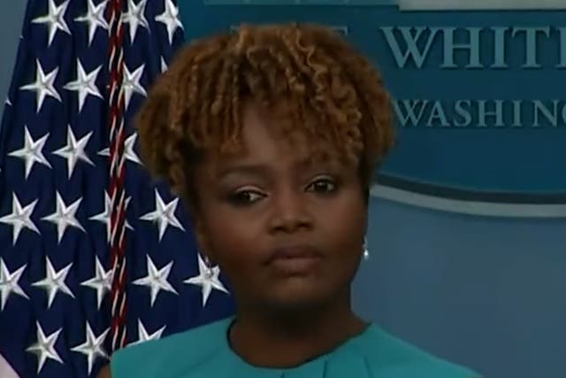 <p>Karine Jean-Pierre shuts down ‘irresponsible’ question about White House cocaine</p>