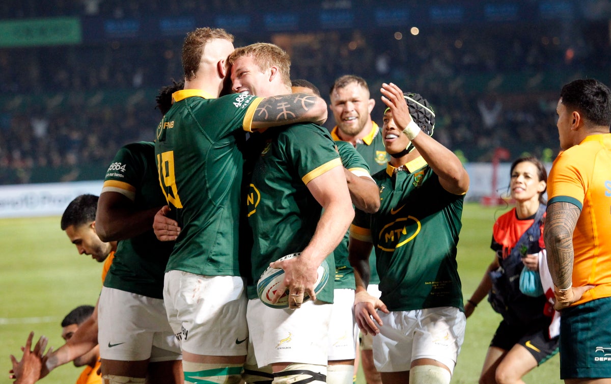 South Africa demolish Australia to hand Eddie Jones unhappy start in Rugby Championship