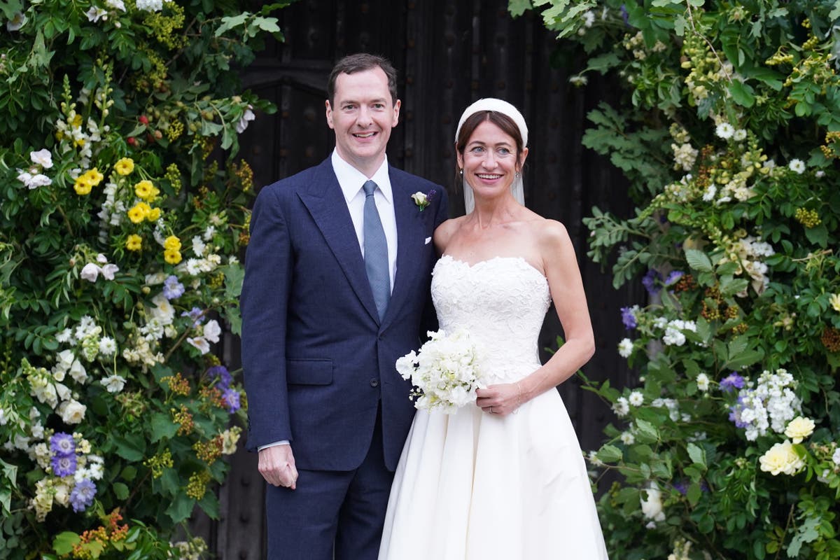 George Osborne celebrates wedding to his former adviser