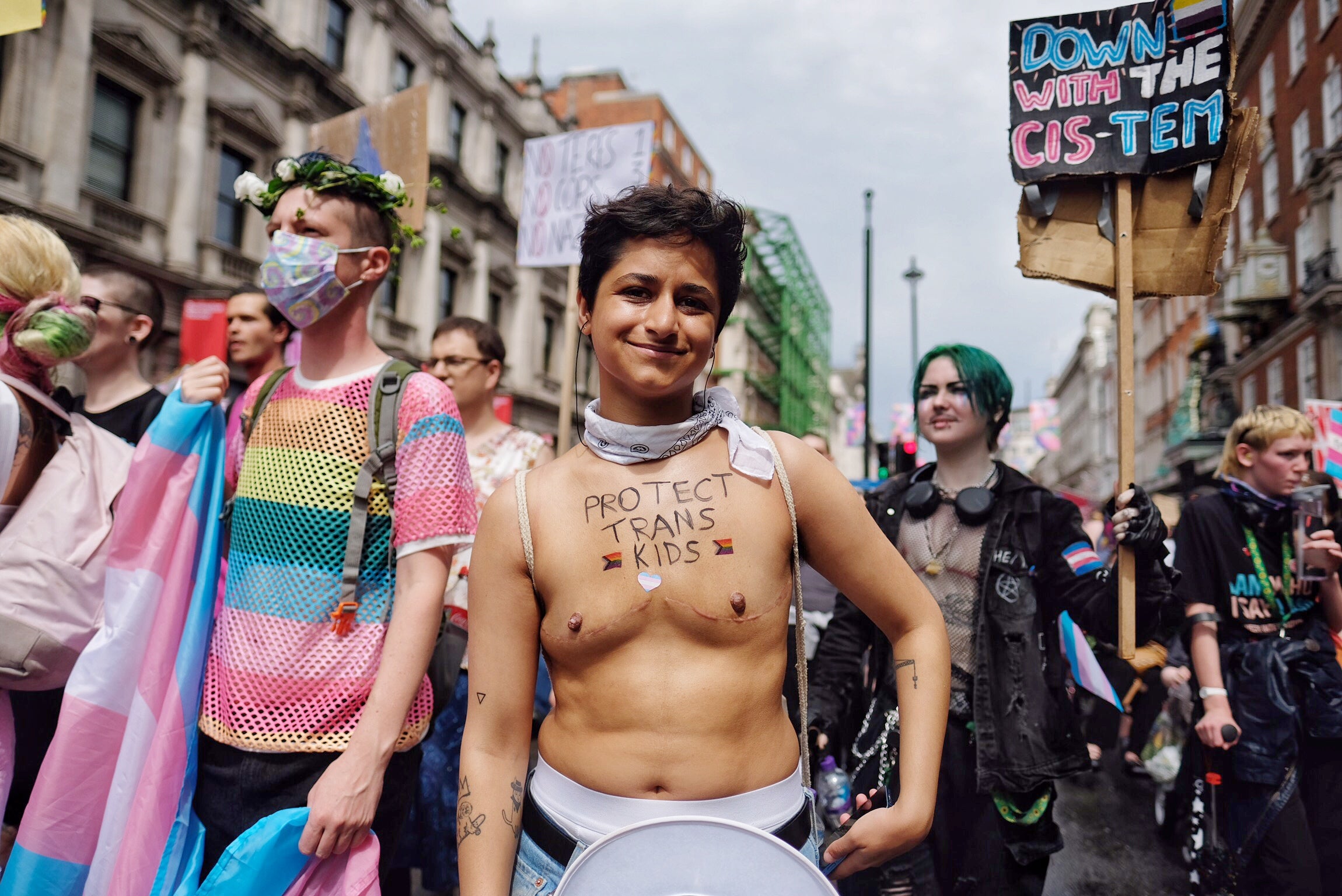 Our rights are in danger right now more than ever': Trans Pride in London  2023