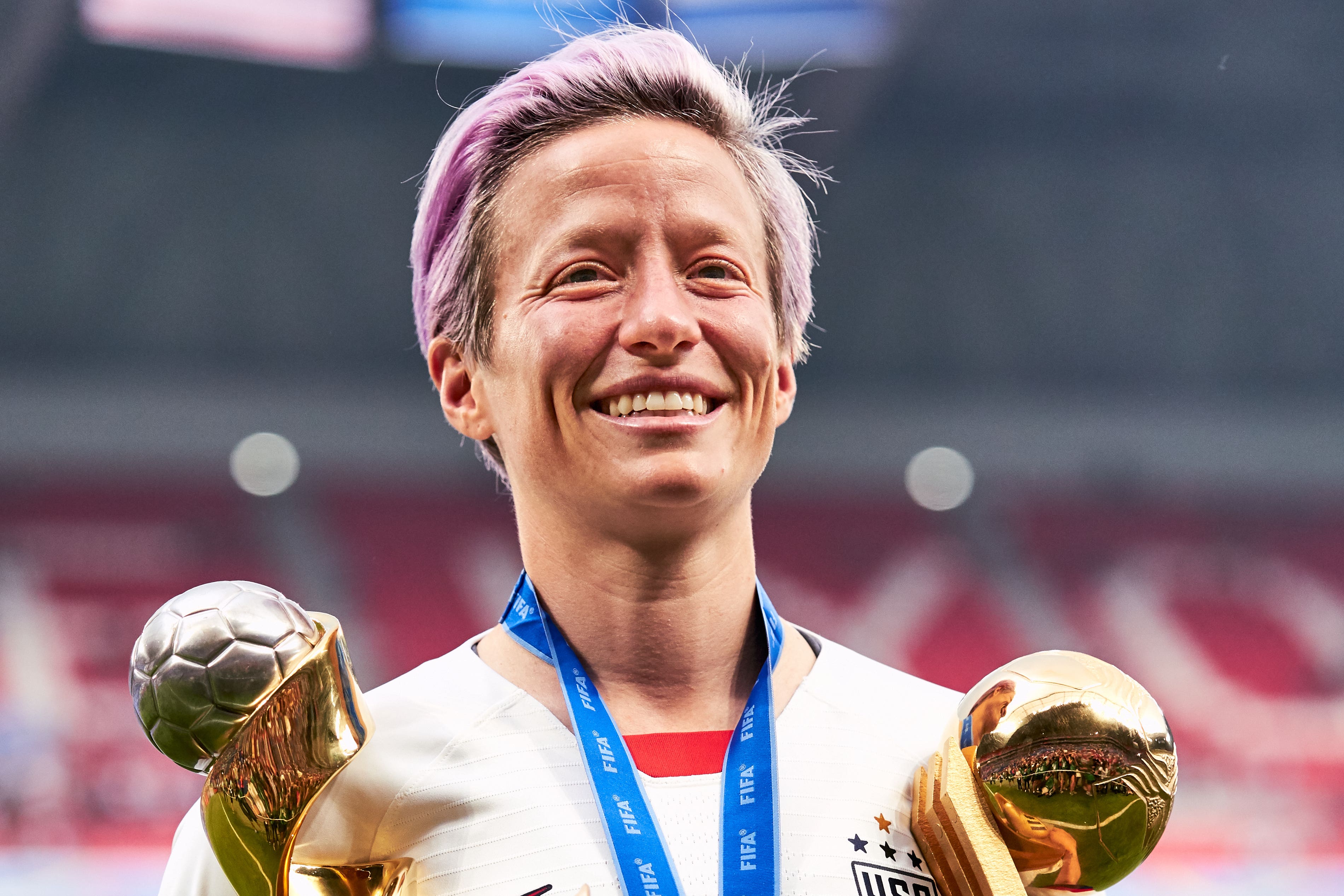 Megan Rapinoe has helped the United States win the last two World Cup finals (PA Wire/PA)