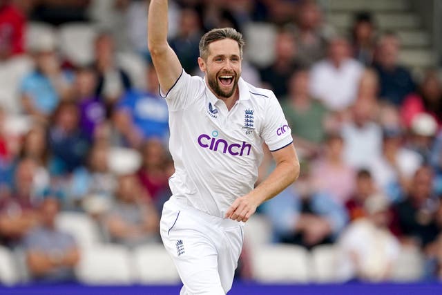 Chris Woakes took three wickets in both Australia innings (Mike Egerton/PA)