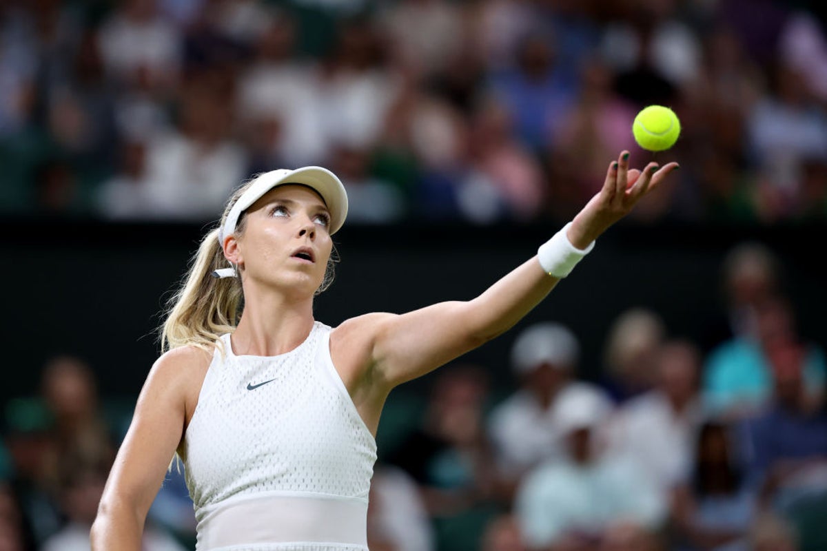 Today’s Wimbledon scores and results, Katie Boulter meets Elena