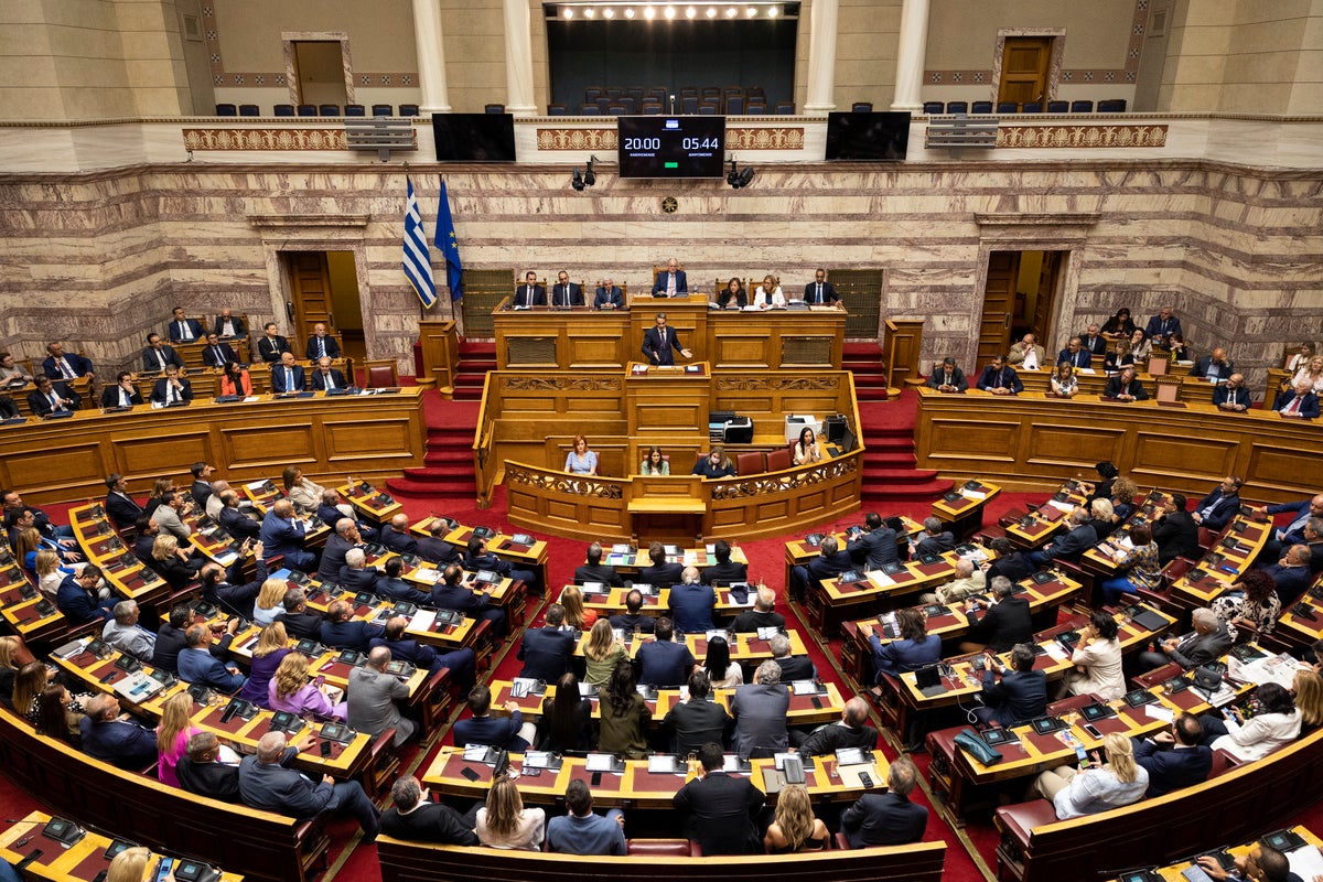 Greece's government wins vote of confidence in Parliament to begin a second 4-year term