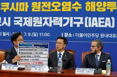 South Korean lawmakers berate IAEA chief over Japanese plans to release treated Fukushima wastewater