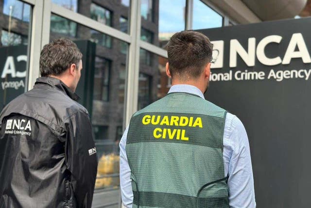 The NCA and the Spanish Guardia Civil worked together on the five-year firearms operation (NCA/PA)