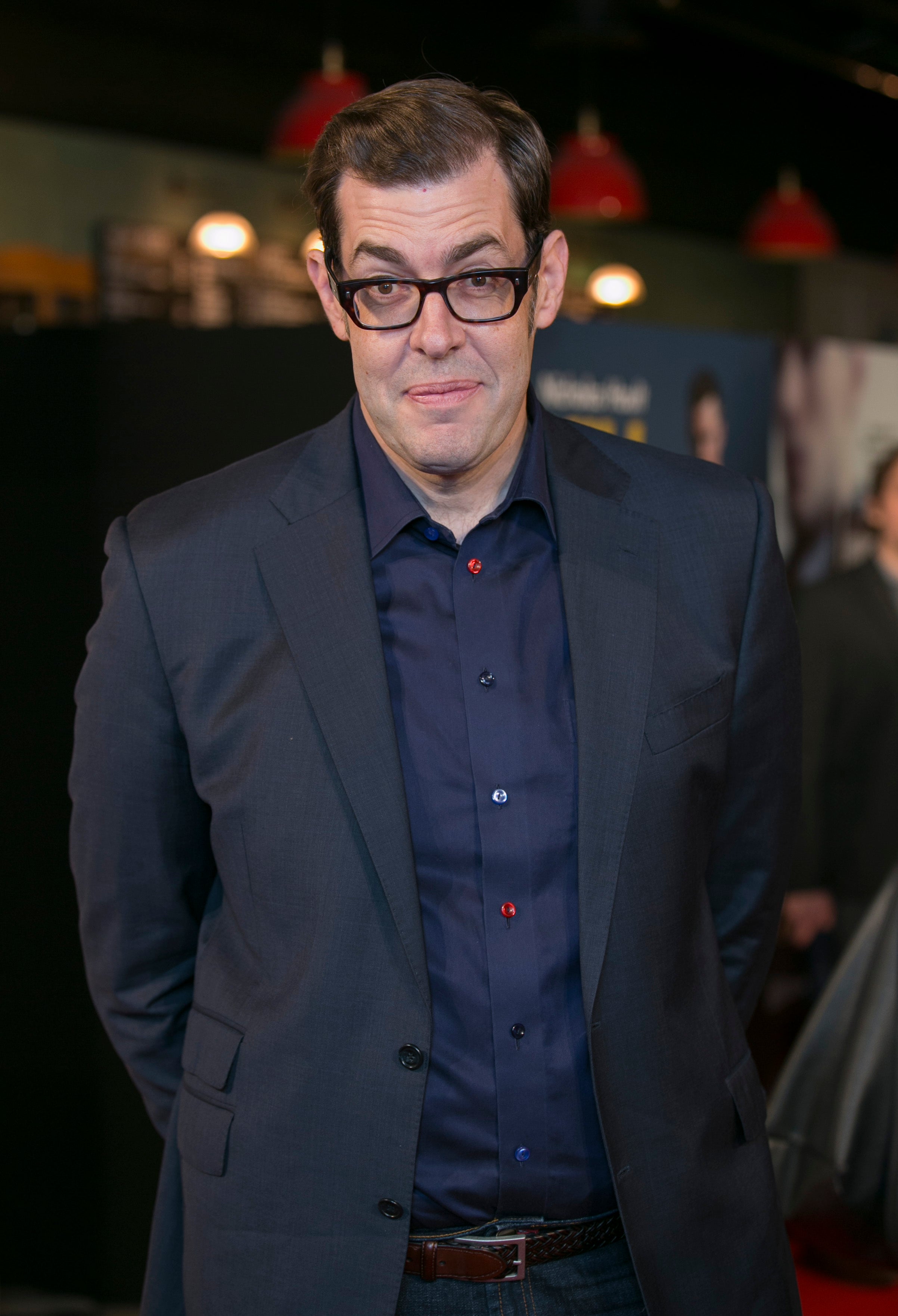 Richard Osman attends the "Kill Your Friends" UK Premiere at Picturehouse Central on October 22, 2015