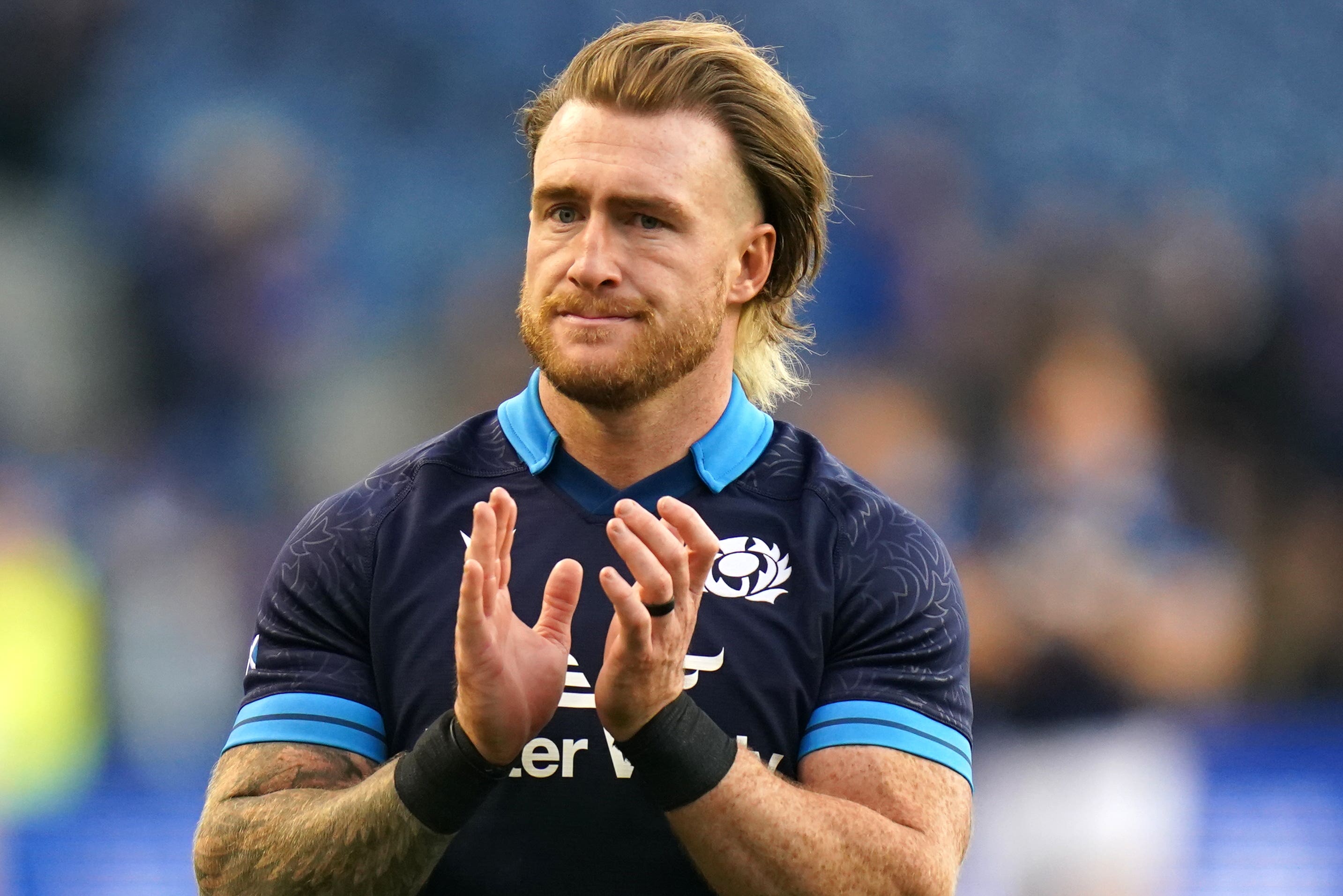 Stuart Hogg retired from rugby last year