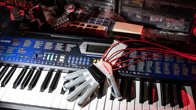 <p>New AI robotic glove helps stroke patients relearn how to play the piano</p>