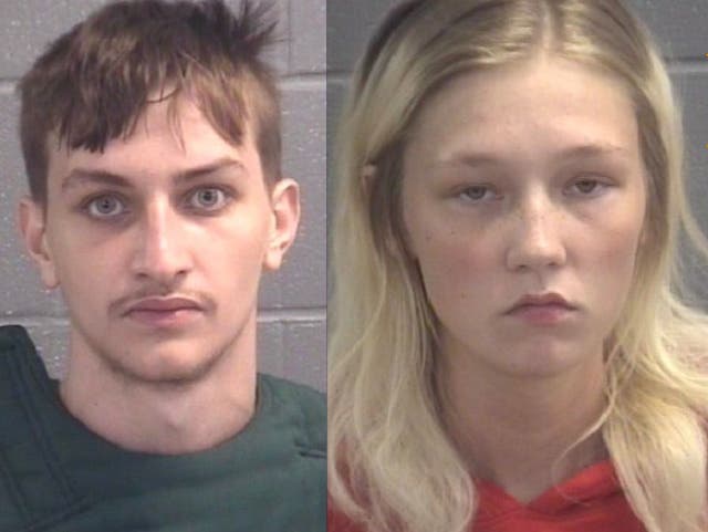 <p>Jeremy Munson, 18, and McKenzie Davenport, 19, were both charged with malice murder in connection to the 3 July shooting death of Johnathan Gilbert in Spalding County, Georgia</p>