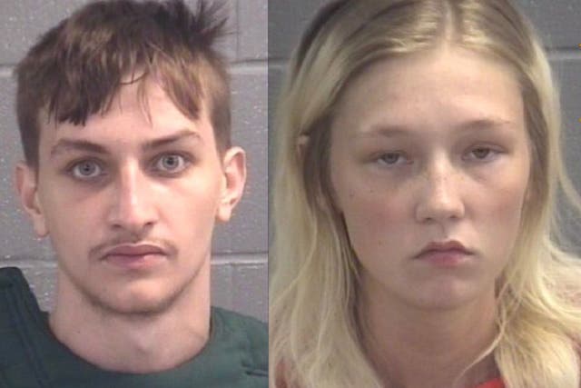 <p>Jeremy Munson, 18, and McKenzie Davenport, 19, were both charged with malice murder in connection to the 3 July shooting death of Johnathan Gilbert in Spalding County, Georgia</p>