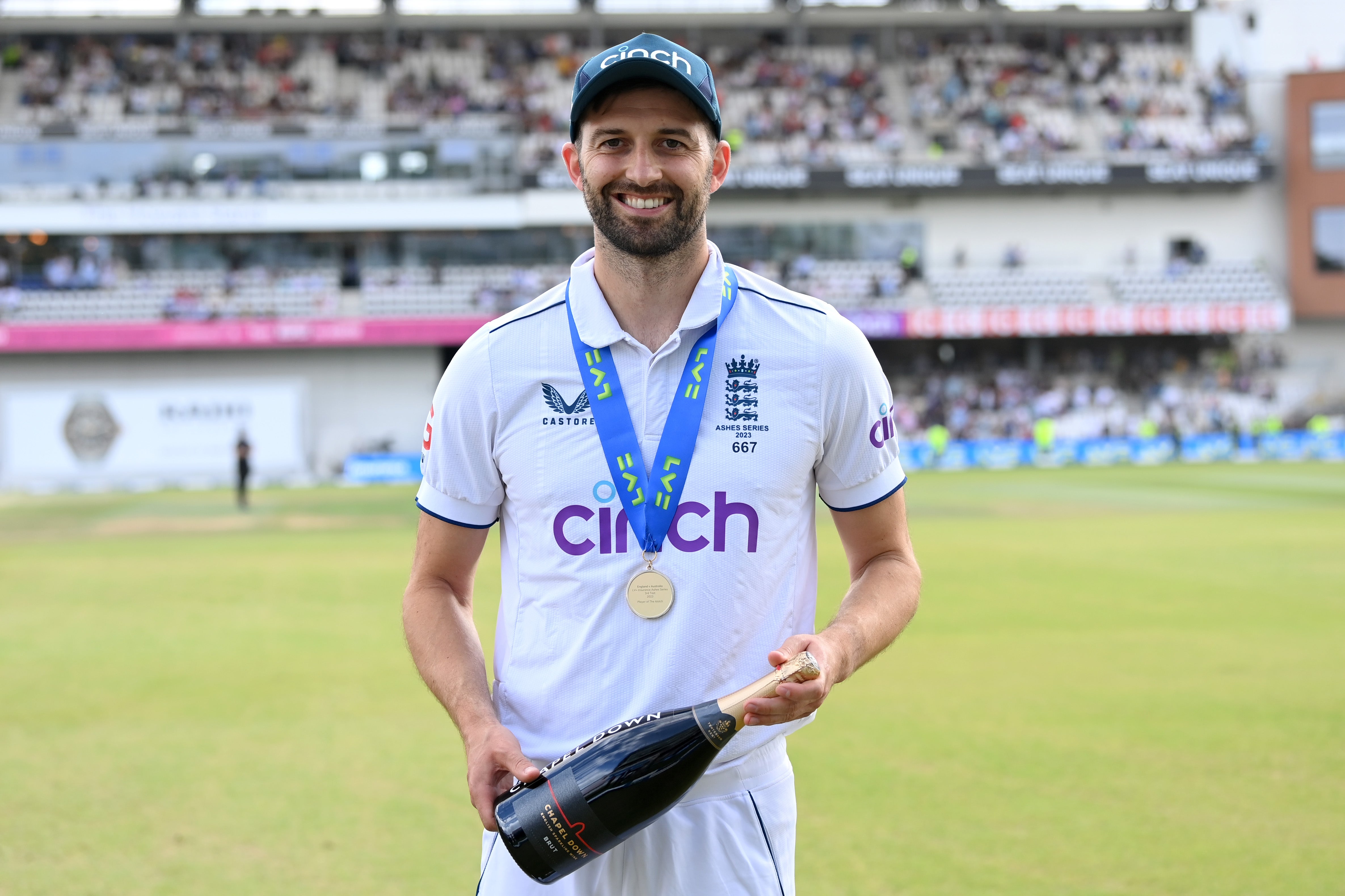 Mark Wood was named player of the match for his Headingley performance