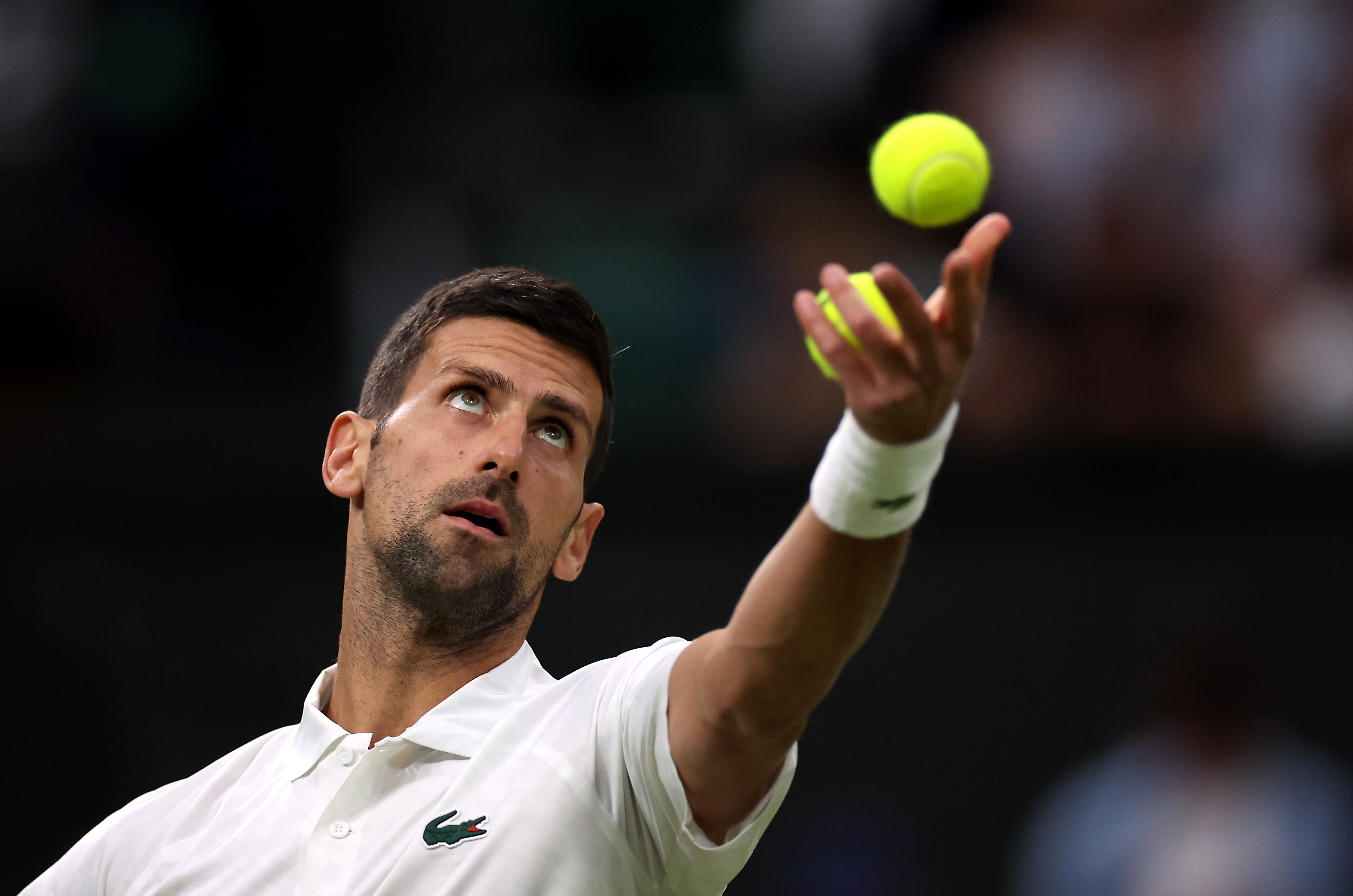 Novak Djokovic told to get on with it as Wimbledon fans left frustrated by his serve The Independent