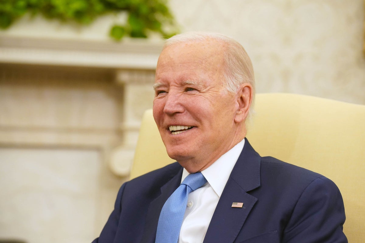 Biden lands in UK as president set to be challenged for cluster bombs at NATO summit