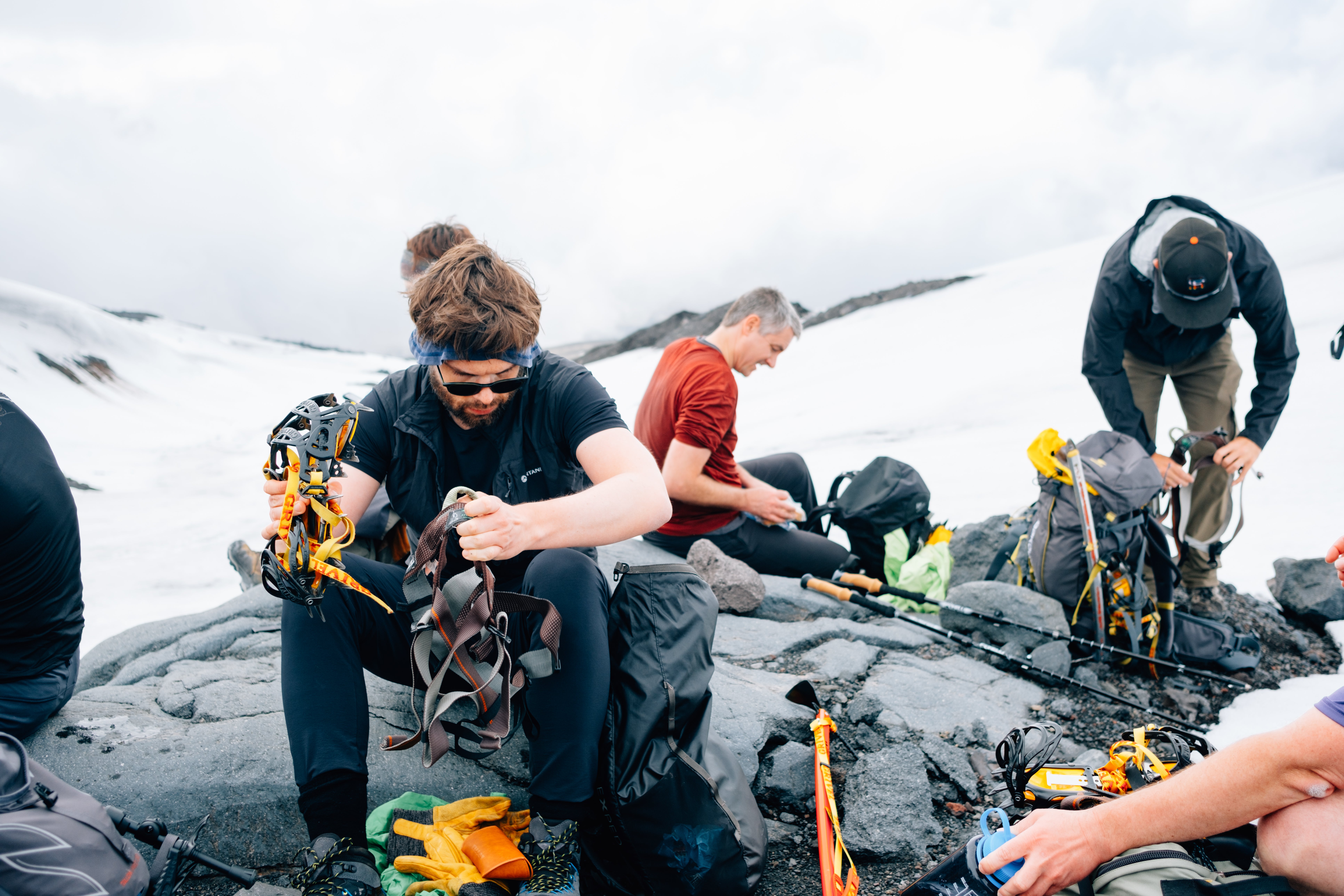 Late spring or early summer is the ideal time for inexperienced mountaineers to climb Eyjafjallajokull