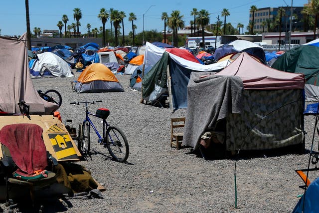 Arizona Homeless Camp