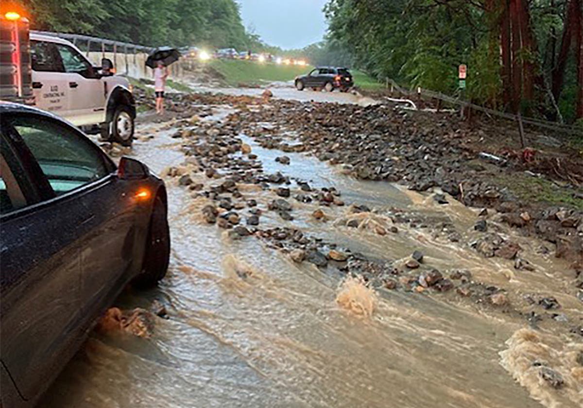 Flooding in New York: NYC braces for ‘worst flooding since Ida’ as rains damage roads and trap drivers