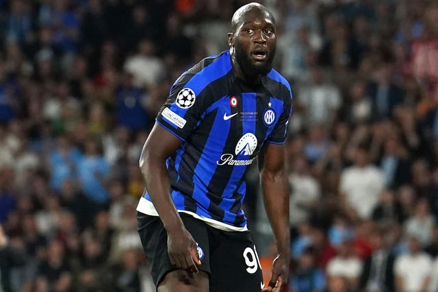 Chelsea striker Romelu Lukaku is keen on a permanent move to Inter Milan after he was on loan at the Italian club (Martin Rickett, PA)